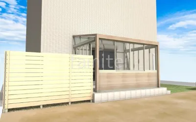 目隠しフェンス塀