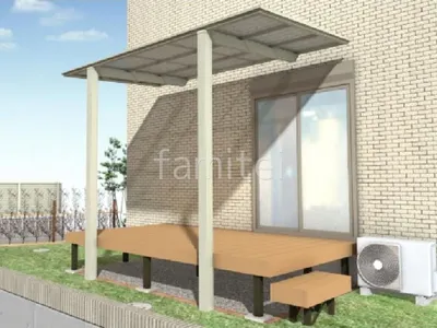 お庭への視線をカットする塀まわりリフォーム