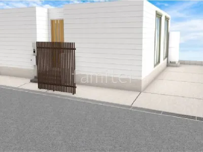 利便性を兼ね備えた新築ベーシック オープン外構