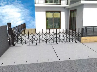 機能門柱で余裕のある駐車が可能な門まわりリフォーム