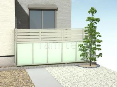 目隠しフェンス塀