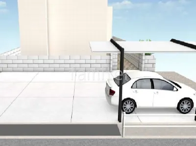 カーポートと土間コンクリートで車庫まわりリフォーム