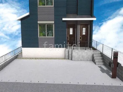 手すりでアプローチリフォーム