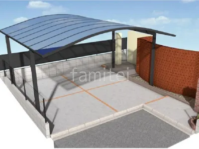 上品で耐久性を追求した車庫まわりリフォーム