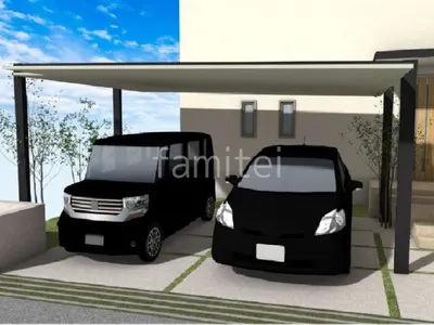 カーポート2台(ワイド)