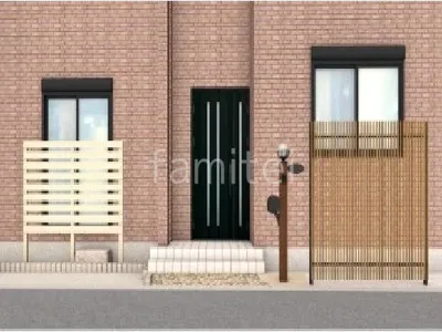 スッキリ、スマートに一新された門まわりリフォーム