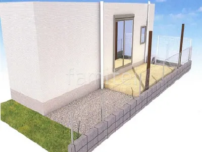 タイルデッキでお庭のリフォーム