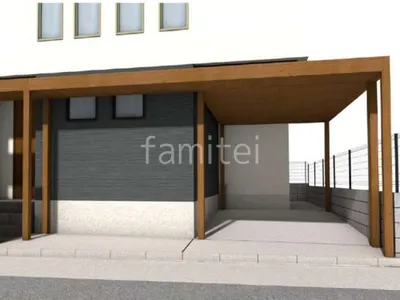 カーポート タカショー ホームヤードルーフll 内天井付き