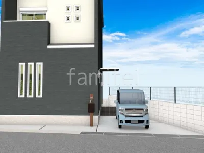 新築ベーシック オープン外構