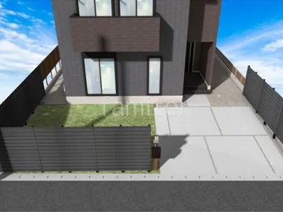 総額165万円！シンプルで機能的なリフォーム外構