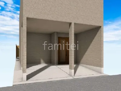 新築ベーシック オープン外構