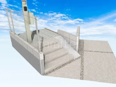 スロープで使いやすくしたアプローチと駐輪場リフォーム