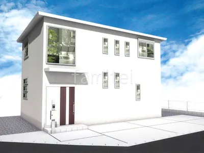 コストパフォーマンス重視の新築ベーシック オープン外構