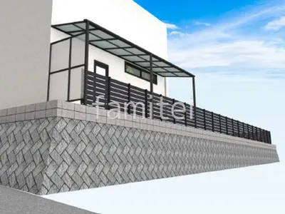 テラス屋根と目隠しフェンスで勝手口リフォーム