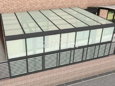 カーポートで雨除けするお庭リフォーム