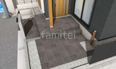 玄関アプローチ