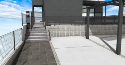 玄関アプローチ