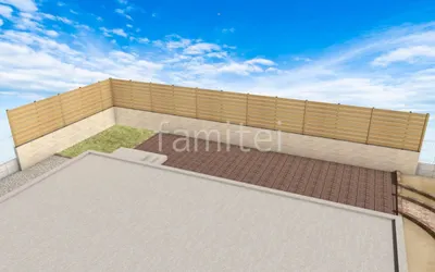 目隠しフェンス