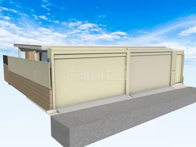 シャッターで頑丈に守りを固める門まわりリフォーム