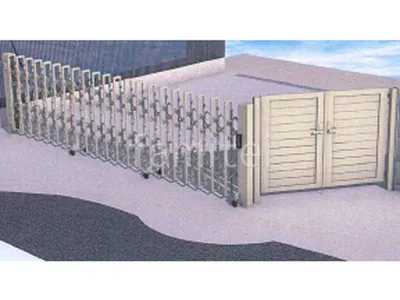 玄関門扉と伸縮門扉でクローズにする門まわりリフォーム