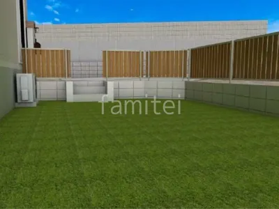 人工芝　目隠しフェンス