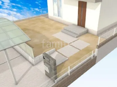 アプローチ　土間コンクリート