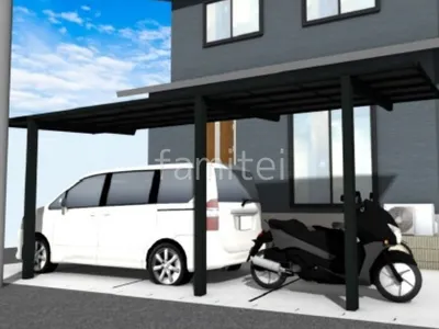 1.5台用カーポート