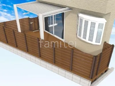 ウッドデッキとテラス屋根で快適なお庭リフォーム工事