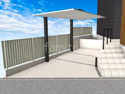 カーポートとフェンスがスタイリッシュに変身した外構リフォーム工事