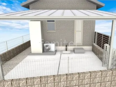 テラス屋根とスロープで快適に過ごすお庭リフォーム