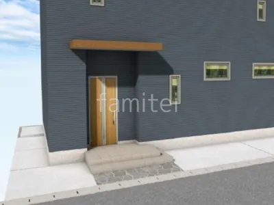 アプローチ　乱形石