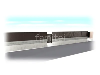 古くなったブロック積を新たなブロックフェンスに一新した外構リフォーム