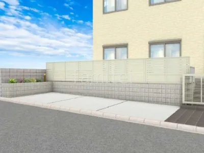 お庭の一部を解体して駐車場を広げた外構リフォーム