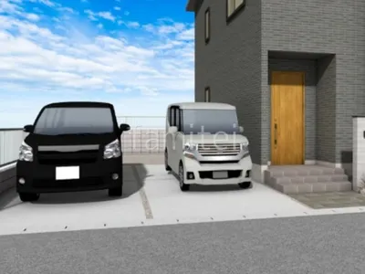 駐車場　土間コンクリート