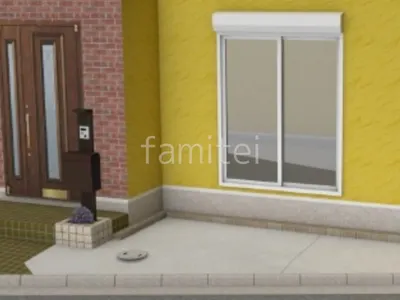 駐車スペースの雑草を土間コンクリートに変えて安定感のある車庫まわりリフォーム