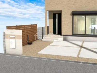 インターロッキングがオシャレな外構リフォーム工事