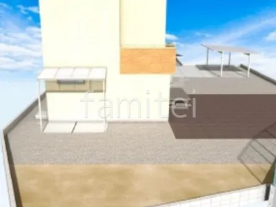 1階用テラス屋根