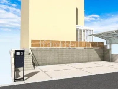 タイルと目隠しフェンスで洗練された外構リフォーム工事