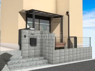 ウッドデッキとテラス屋根で憩いの場を作ったお庭リフォーム