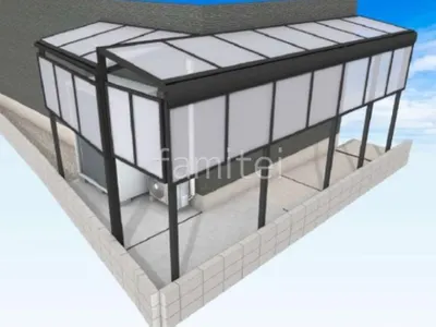 2つのテラス屋根で快適な外構リフォーム