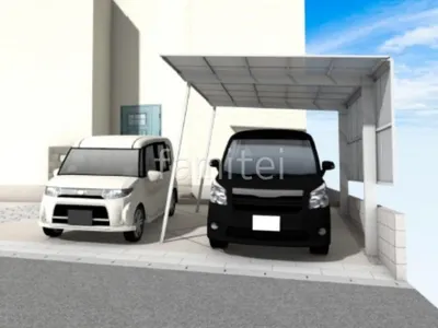 1台用カーポート　サイドパネル