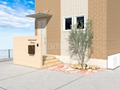 乱形石　ロックガーデン　シンボルツリー