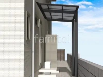 1階用テラス屋根