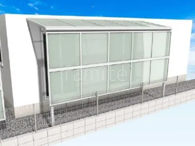 1階用テラス屋根　前面パネル