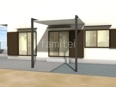 1階用テラス屋根