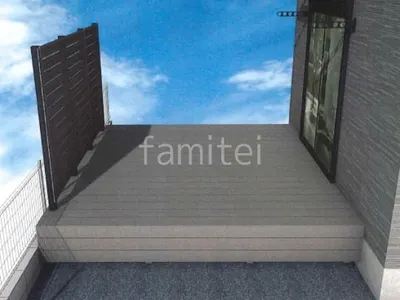 ウッドデッキ 目隠しフェンス