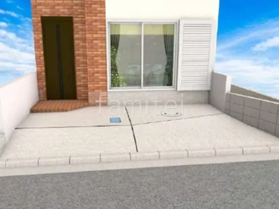 境界塀を撤去して駐車スペースを作った車庫まわりリフォーム