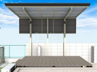 1階用テラス屋根　前面パネル