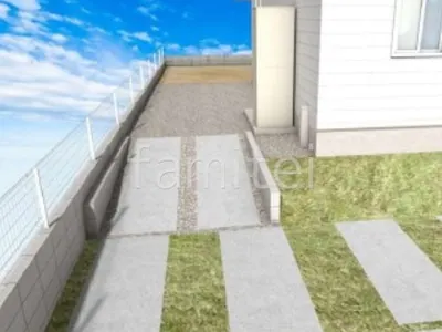 スロープで駐車場を拡張した車庫まわりリフォーム