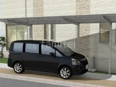 カーポートと土間コンクリートで使い勝手を向上した車庫まわりリフォーム